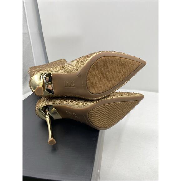 INC Womens Saveria 5 Rhinestone Tall Over-The-Knee Boots Shoes Size 7. 5 $200 - Picture 10 of 11